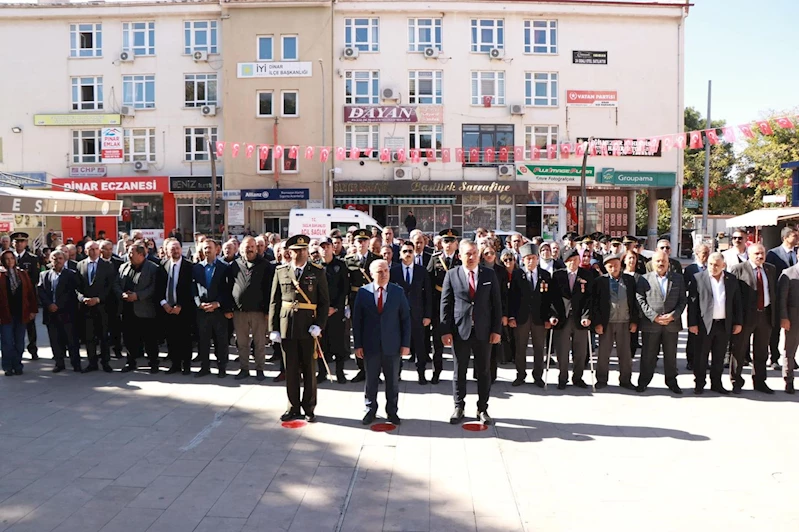 101. Yılında Cumhuriyet Coşkusu Dinar'da Başladı